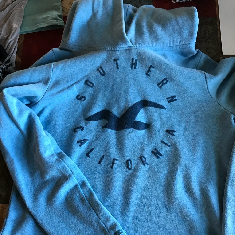 Hollister Blue Hoodie